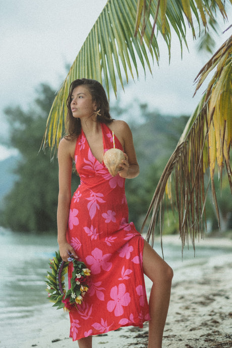 The Nara Dress - Pink