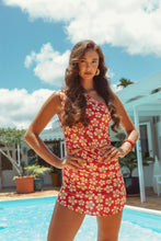 Load image into Gallery viewer, The Charly Dress - Isla Bloom Red